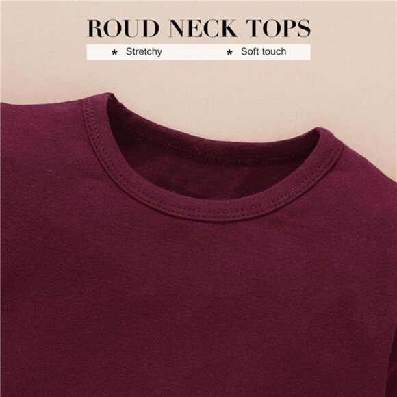 SANMIO Toddler Girl Clothes Outfits Cute Ruffle Sleeve Shirt Floral - Picture 4 of 7